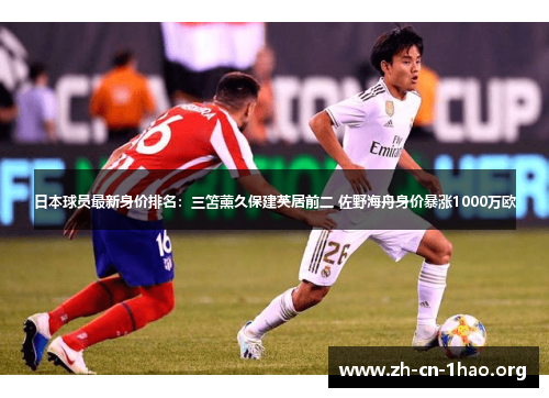 日本球员最新身价排名：三笘薰久保建英居前二 佐野海舟身价暴涨1000万欧